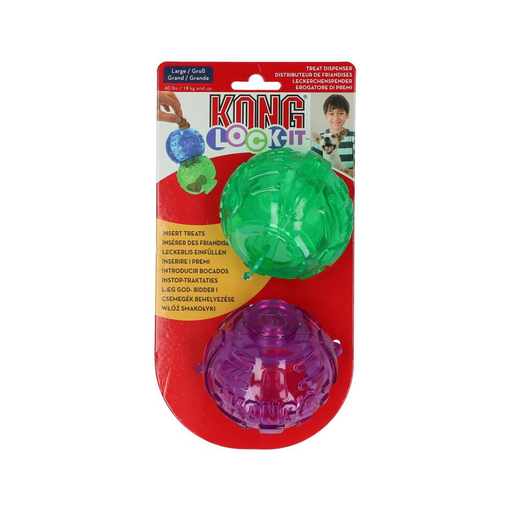Μπάλες KONG Lock - It Balls Large - Image 4