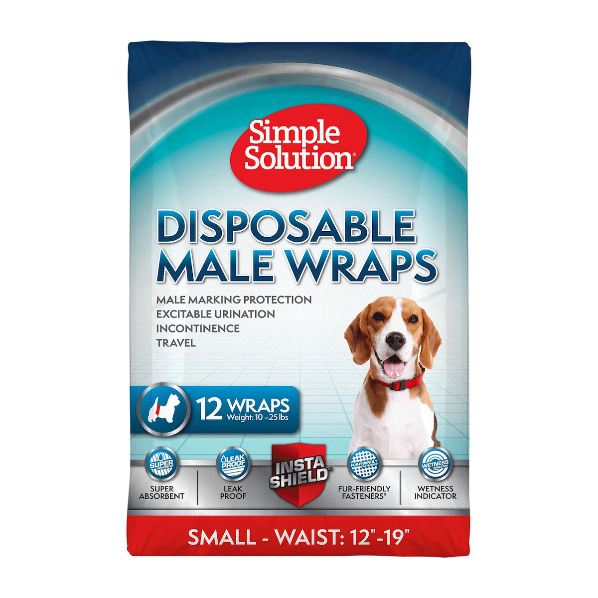 Πάνα-βρακάκι Simple Solution Disposable male wrap Small X12