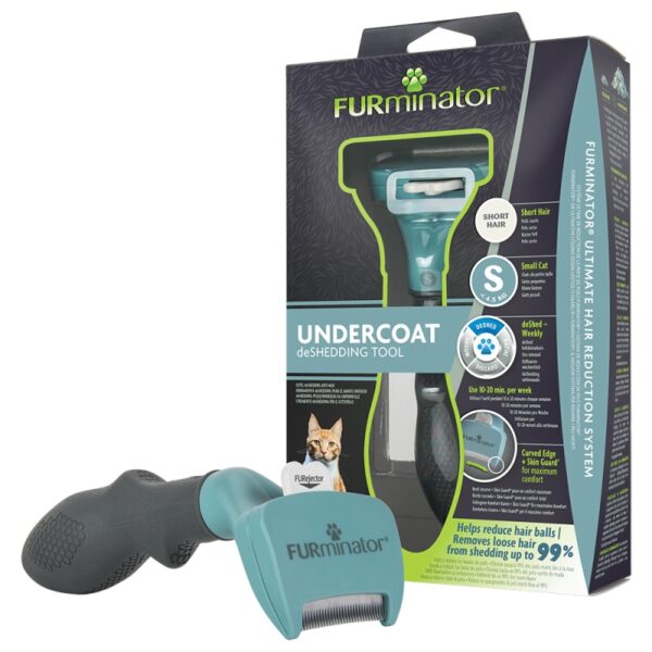 Furminator Βούρτσα για Κοντότριχες γάτες Small
