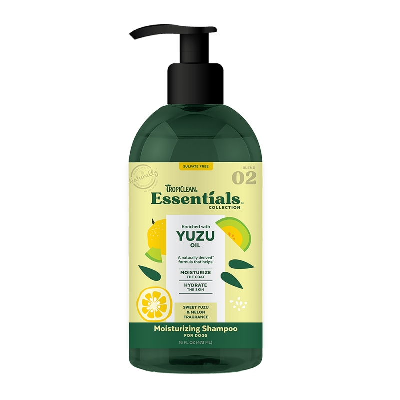 Σαμπουάν Tropiclean Essentials (Με άρωμα Yuzu και πεπόνι) 473ml