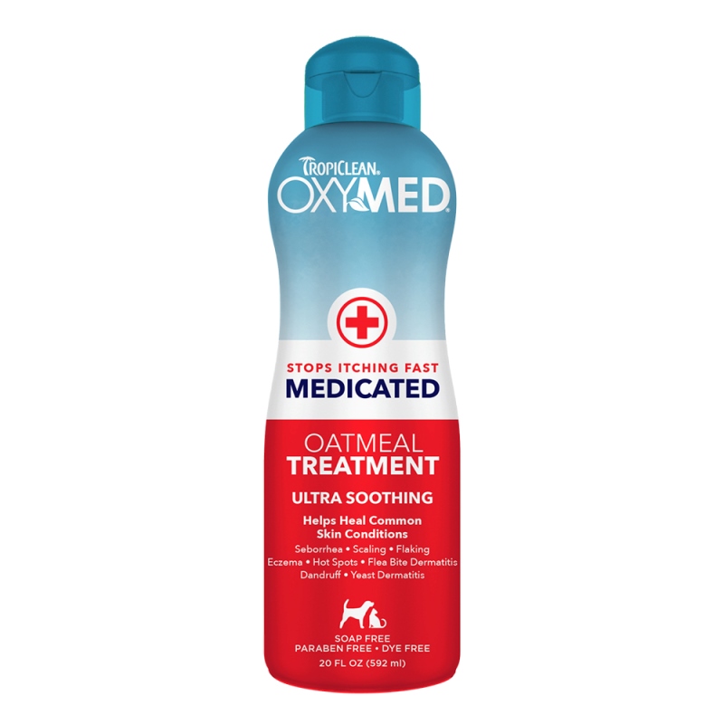 Θεραπευτική κρέμα Tropiclean OXYMED Medicated Oatmeal Treatment