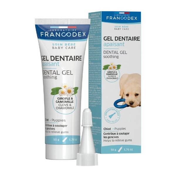 FRANCODEX Dental Gel Soothing για κουτάβια 50gr