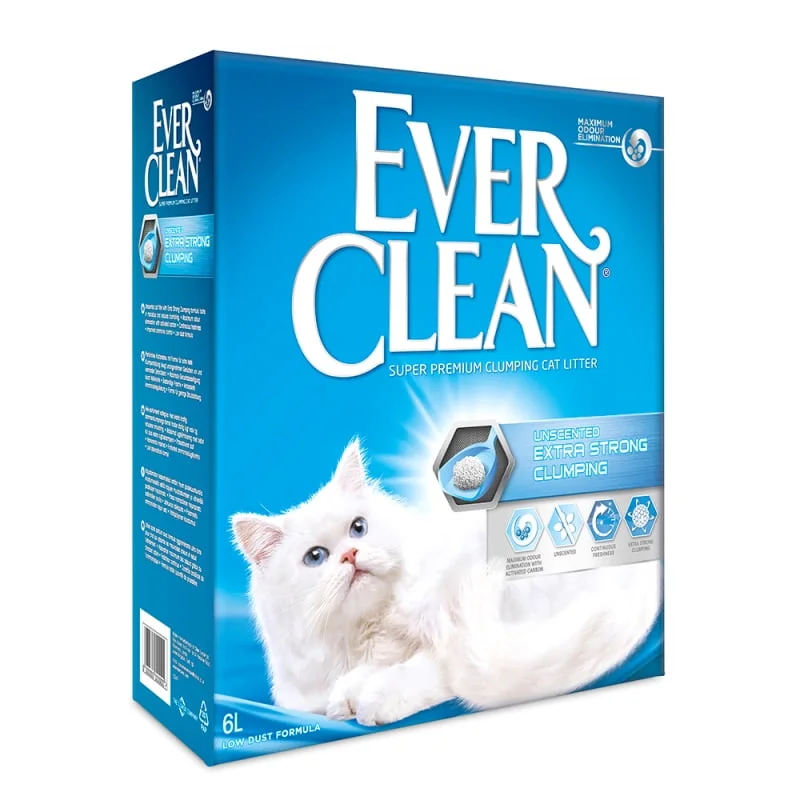 Άμμος Γάτας Ever Clean Extra Strong Unscented Clumping
