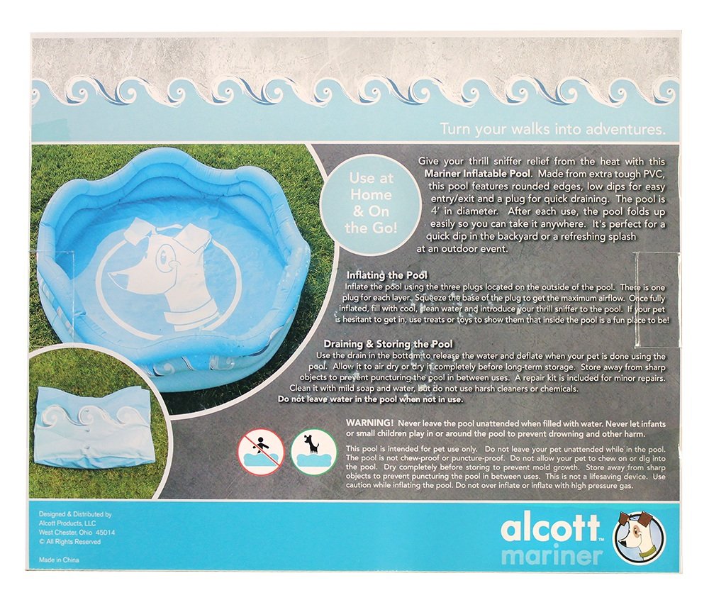 Πισίνα ALCOTT Inflatable dog pool - Image 2